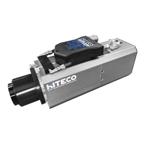 Electro-husillo con cambiador automático de herramienta - QE-2 9/6 24 63F series - Hiteco - de mecanizado / de refrigeración / de fileteado