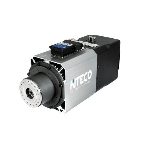 Electro-husillo con cambiador automático de herramienta - QM-1F 11/6 10 80F - Hiteco - de mecanizado / para aluminio / para madera