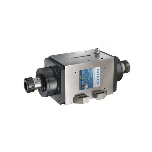 Electro-husillo de refrigeración - MA-1C 7.5/12 24 ER32 DX/SX - Hiteco - de mecanizado / manual / con cambiador automático de herramienta