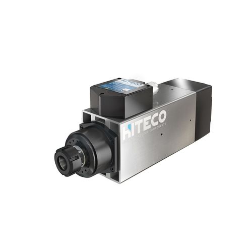 Electro-husillo de refrigeración - QN-1 3/18 18 ER32 DX BT - Hiteco - de cambio manual / para aluminio / para madera