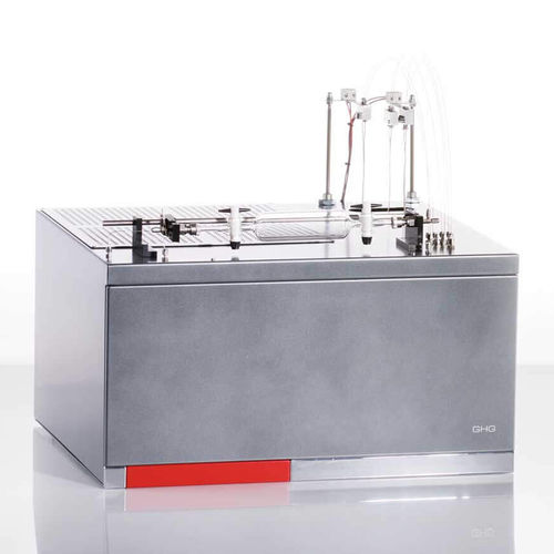 Analizador de gas - iso FLOW GHG - Elementar - de concentración / de caudal / benchtop