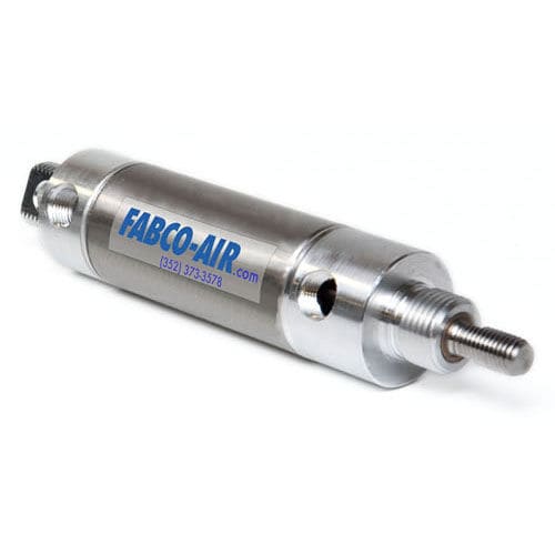 Cilindro neumático - H series - FABCO-AIR - de pistón / de pistón magnético / de acero inoxidable