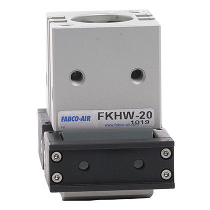Pinza de prensión neumática - FKHW series - FABCO-AIR - angular 180° / de 2 mandíbulas / compacta
