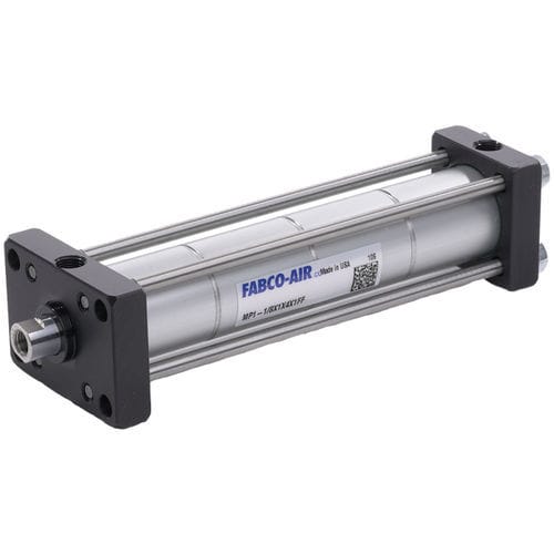 Cilindro neumático - Multi-Power®  - FABCO-AIR - de pistón magnético / de vástago / de pistones múltiples
