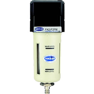Separador de niebla de aceite - FA series - FABCO-AIR - centrífugo / automático / de materiales plásticos