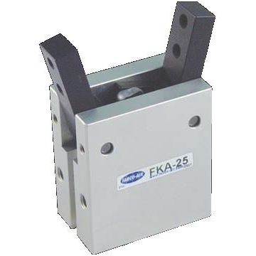 Pinza de prensión neumática - FKA series - FABCO-AIR - angular / de 2 mandíbulas