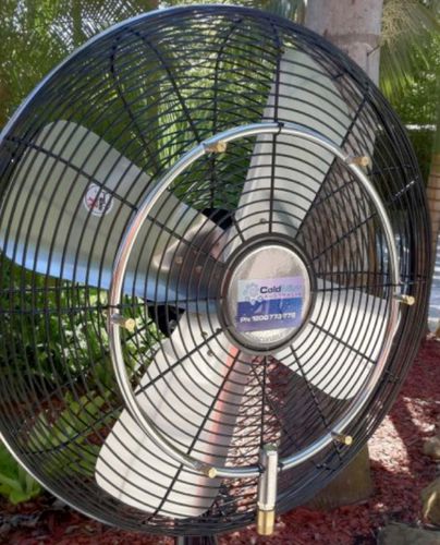 Ventilador de pie - COLDMIST 6 - CoolMist Systems Australia - axial / nebulizador