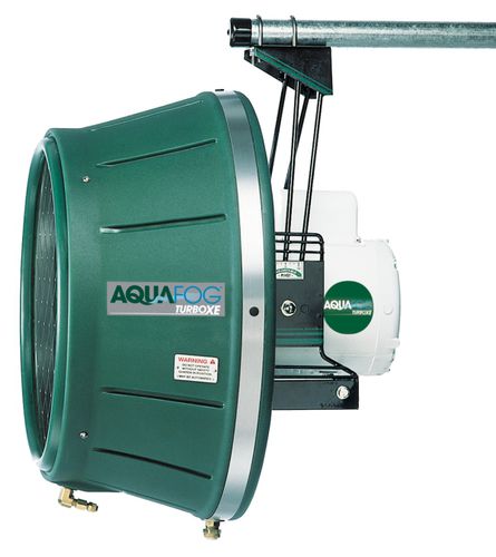Cañón nebulizador para supresión del polvo - AQUAFOG TURBO XE - CoolMist Systems Australia - de pared