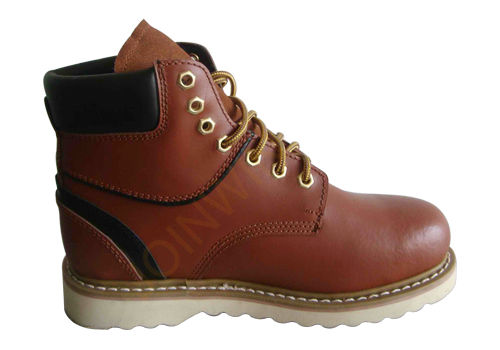 Botas de seguridad antideslizante - ME6027 - Ningbo Wenxiang Labour Protective Products Co., Ltd. - de cuero