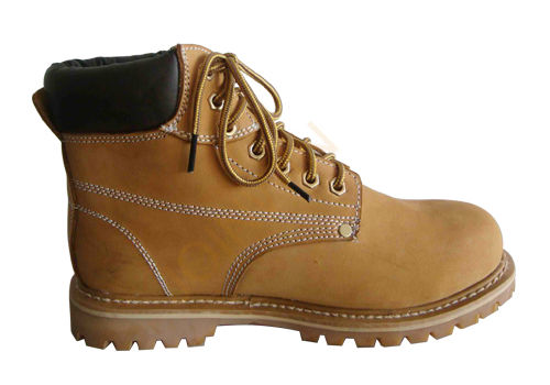 Botas de seguridad antideslizante - MJ4088-2 - Ningbo Wenxiang Labour Protective Products Co., Ltd. - resistente al agua / de cuero / de caucho nitrilo