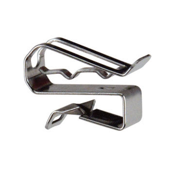 Clip de cables - HEYClip™ SunRunner® - Heyco - de acero inoxidable / de conexión equipotencial / plano