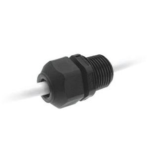Prensaestopas de nailon - M series - Heyco - resistente al agua / roscado / recto