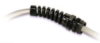 Brida antitracción redonda - SCG series - Heyco - de nailon / para cable / para paneles