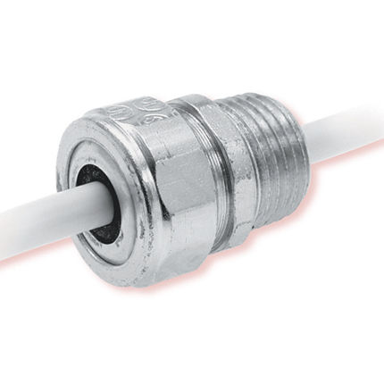 Prensaestopas de acero - CG series - Heyco - de acero zincado / resistente al agua / roscado