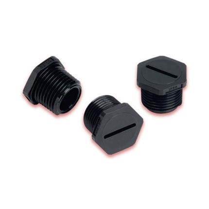 Tapón hexagonal - LTTP NPT series - Heyco - roscado / de nailon / de latón