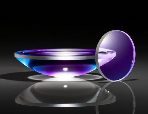 Lente plano convexo - Edmund Industrial Optics - de vidrio BK7 / de seleniuro de zinc / de germanio