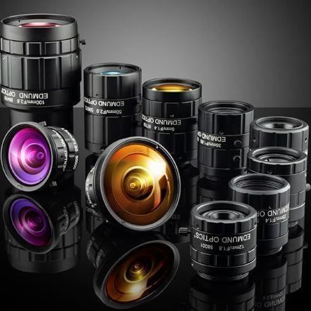 Objetivo de cámara de focal fija - TECHSPEC&reg; C - Edmund Industrial Optics - de alineamiento / de inspección / para la visión industrial
