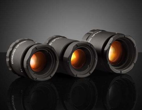 Objetivo de cámara de focal fija - Cw Series - Edmund Industrial Optics - para la visión industrial / para uso industrial
