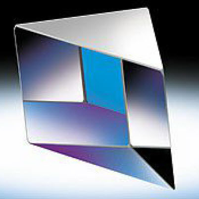 Prisma triangular - #83-3 series - Edmund Industrial Optics - de sílice fundida