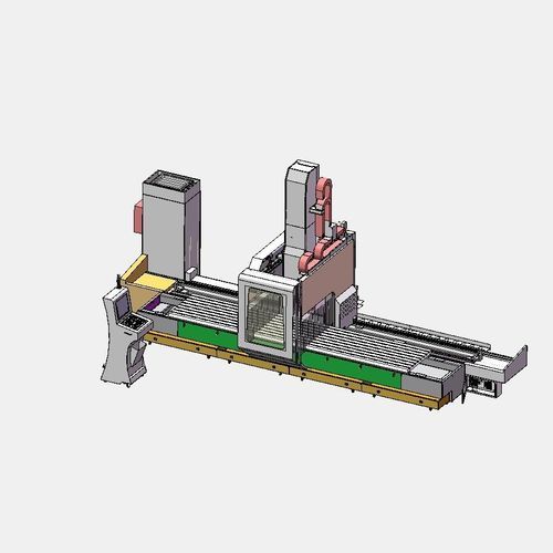 Taladradora-fresadora CNC - BFM Alu 5A - Maschinen WAGNER Werkzeugmaschinen GmbH - roscado
