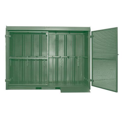 Armario de almacenamiento - GB30 - Empteezy - de suelo / con puertas dobles / de acero dulce
