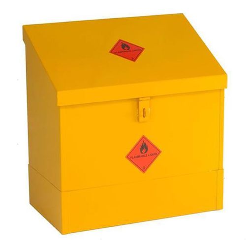Cubo de basura de acero - HSB26/24 - Empteezy - para residuos líquidos / con tapa