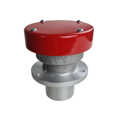 Válvula de seguridad de vacío - 197 AT - Ridart srl - de aluminio / NBR / Viton®