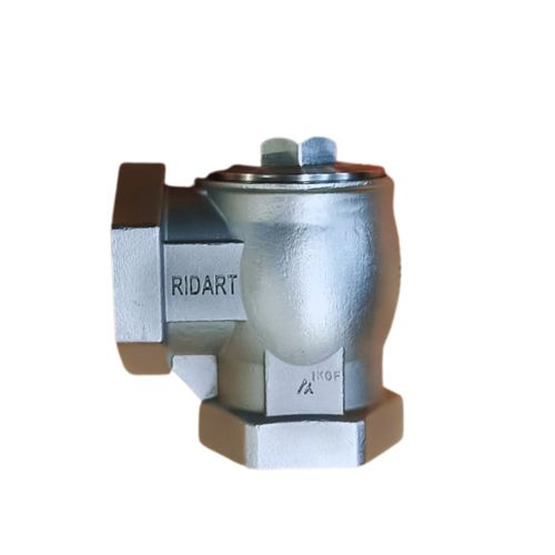 Válvula de retención de ángulo recto - 60SS - Ridart srl - de globo / para agua / para gas