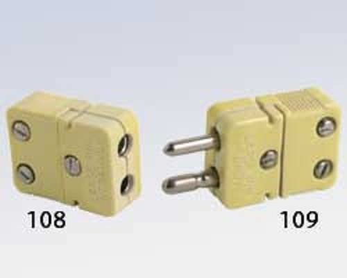 Conector de alimentación eléctrica - 108/109 series - Marsh Bellofram - DIN / paralelo / de extensión-retracción