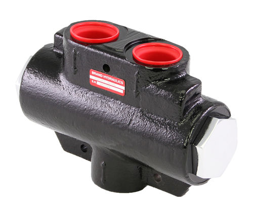 Repartidor de caudal hidráulico - BG4 series - BRAND HYDRAULICS - de prioridad fija / de hierro fundido