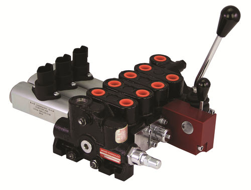 Distribuidor hidráulico de cajón - 21 series - BRAND HYDRAULICS - de control directo / accionado por solenoide / de 4 vías