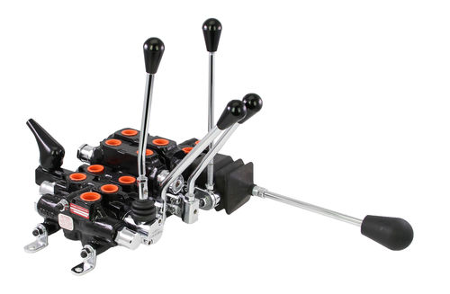 Distribuidor hidráulico de cajón - 34 series - BRAND HYDRAULICS - con accionamiento manual / de 3 vías / modular