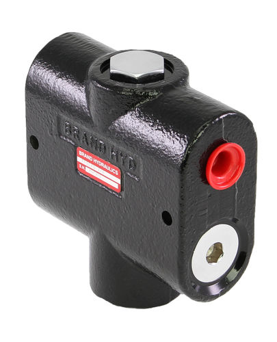 Válvula de retención de control asistido - POC76 series - BRAND HYDRAULICS - compacta / hidráulica