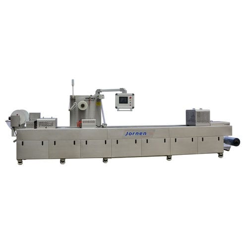 Máquina de termoformado alimentada por rodillo - DFP320/420/520 - Jornen Machinery Co., Ltd. - para embalajes / automatizada / de vacío
