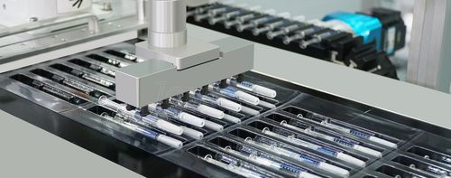 Alimentador de jeringas - Jornen Machinery Co., Ltd. - para máquina de embalaje / robotizado