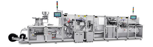 Línea de embalaje para la industria farmacéutica - Blister Line BPL400R (Classic) - Jornen Machinery Co., Ltd. - para productos farmacéuticos / de jeringas / para productos cosméticos