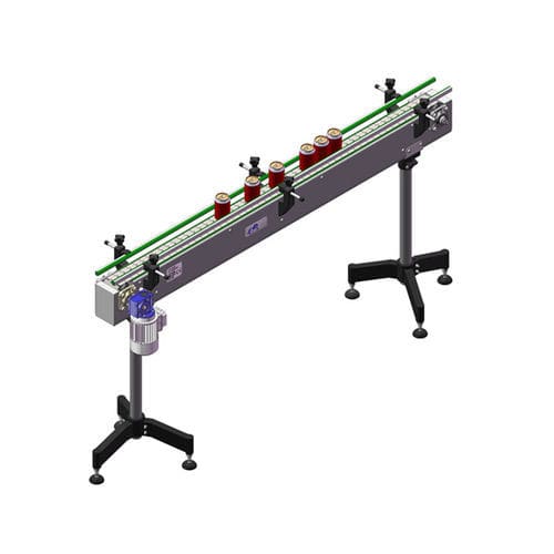 Transportador con cadena - TCH-1V series - FERGACOM CONVEYOR S.L. - con bisagra / inclinado / curvo