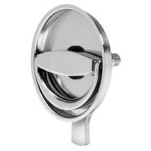 Pestillo de leva - 8001 series - Eberhard Manufacturing Company - de acero inoxidable / con tirador en D / a ras