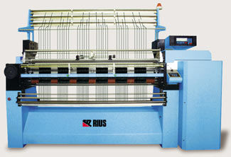 Máquina de tricotado plana - AMBRA - RIUS-COMATEX - totalmente automática / de ganchillo / industrial