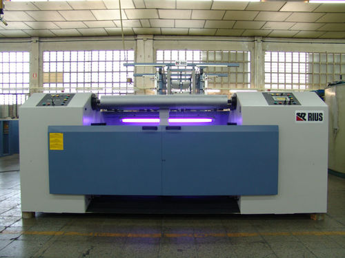 Urdidor directo - UC-800 TANDEM - RIUS-COMATEX - para tejido de punto por urdimbre
