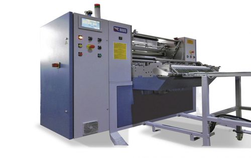 Máquina plegadora de tejidos - SN-NW - RIUS-COMATEX - eléctrica / automática / de corte