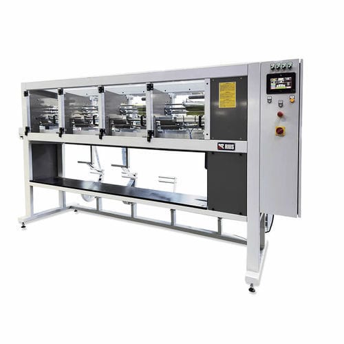Máquina de corte para textiles - ANB 3 / ANB 4 - RIUS-COMATEX - de placas / rodaje / para aplicaciones médicas