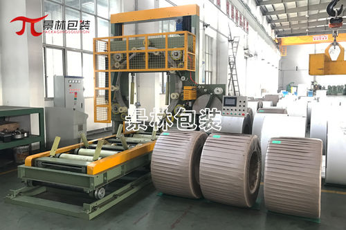 Máquina de acondicionamiento controlada por PLC - GD800  - Shanghai Jinglin Packaging Machinery Co.,Ltd - de doble campana / con film / de bobinas