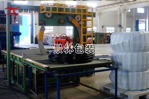 Máquina de embalaje automática - GW2500 - Shanghai Jinglin Packaging Machinery Co.,Ltd - con film / horizontal / para tuberías