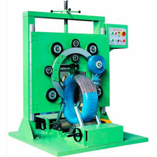 Envolvedora vertical - GS300-E - Shanghai Jinglin Packaging Machinery Co.,Ltd - automática / de bobinas / de film estirable