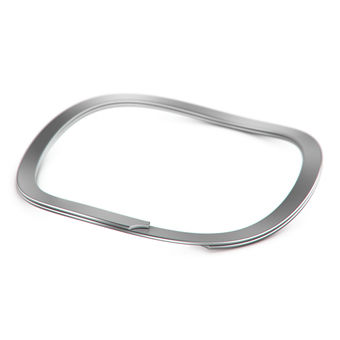 Anillo de retención de espiral - W series - Smalley - externo / ondulado