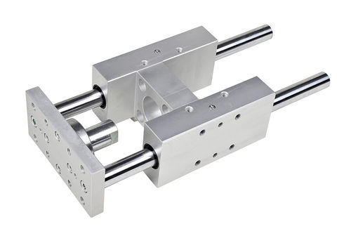 Cilindro neumático - UNITA' DI GUIDA PER CILINDRI - Cy.Pag. S.p.A. - de aluminio anodizado / guiado