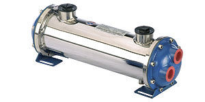Intercambiador de calor tubular - MGB 131 - Emmegi Heat Exchangers - agua-aceite