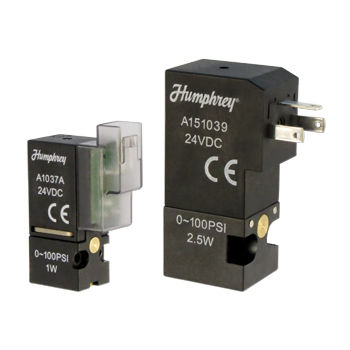 Electroválvula de control asistido - Pilot Valves - Humphrey Products - de 3 vías / de 2 vías / NC