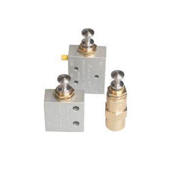 Válvula manual -  TAC Miniature Push-Pull Valves - Humphrey Products - neumática / en miniatura / de 3 vías